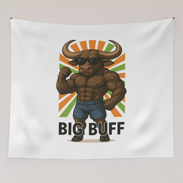 Item preview, BIG BUFF T-Shirt designed and sold by CeammiShop.