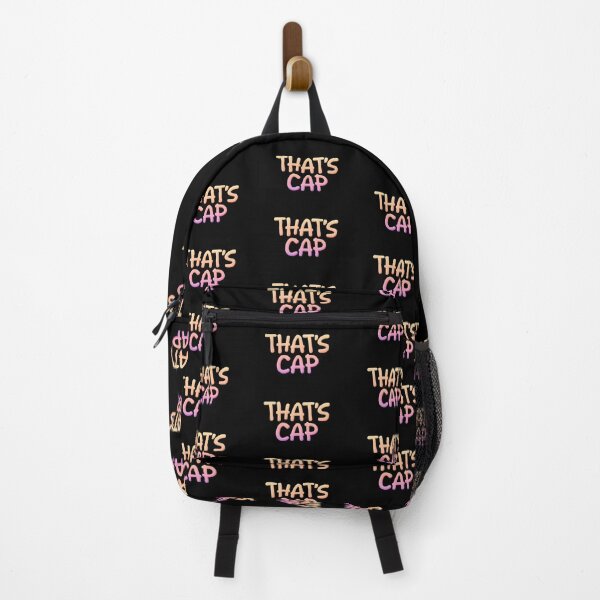 Item preview, That's Cap in Peach Gradient Funny Quotes Typography designed and sold by Memes N Lore .