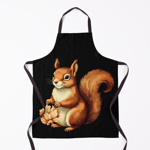 Item preview, Warm-Colored Squirrel Portrait | Autumn Colors designed and sold by UnhingedBird.