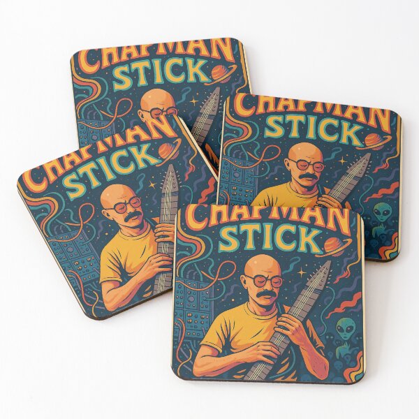 Item preview, Dude With A Chapman Stick designed and sold by Quatermass Collectibles.