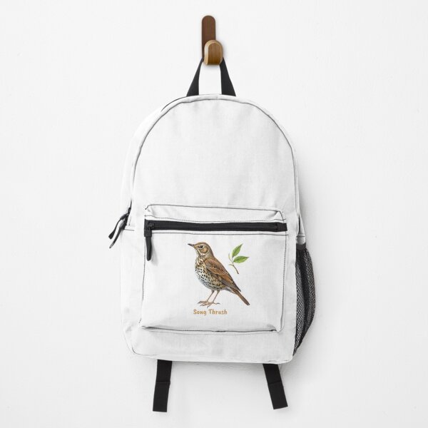 Item preview, Cute Song Thrush bird, Garden Bird designed and sold by iclipart.