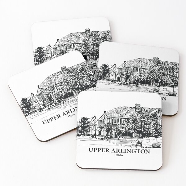 Artikelvorschau, Oberes Arlington – Ohio entworfen und verkauft von Lakeric Cityscapes.