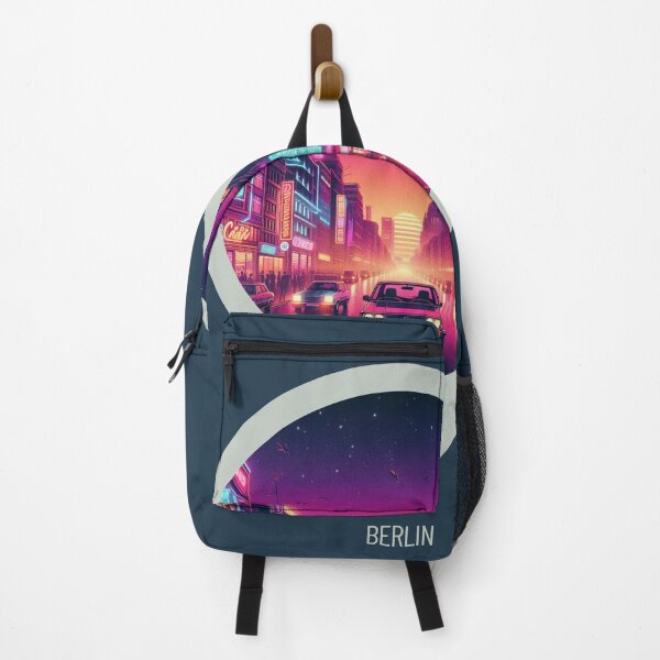 Item preview, Berlin 80s Retro Cityscape Design – Vintage Aesthetic for Clothing, Accessories & Urban Lovers designed and sold by knalpot-design.