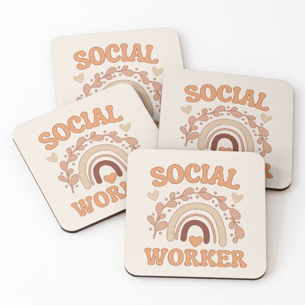 Item preview, Retro Social Worker Wildflowers Social Worker Professional  designed and sold by Guess4best.