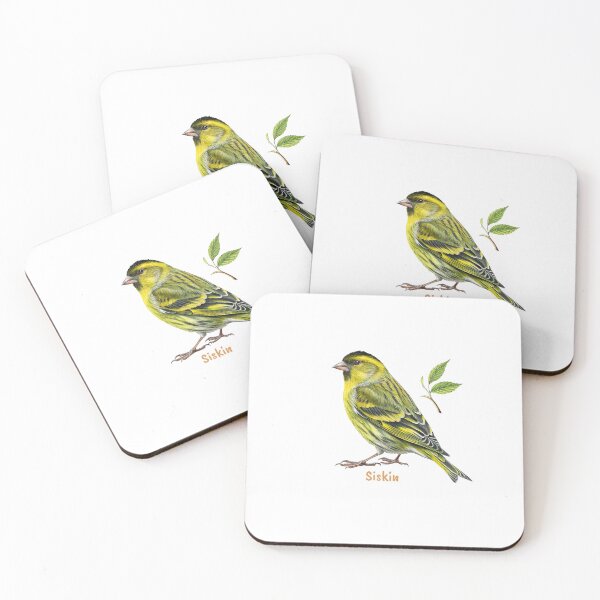 Item preview, Cute Siskin bird, Garden Bird designed and sold by iclipart.