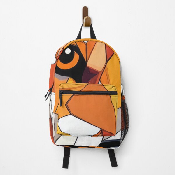 Item preview, Cubist Corgi Head Logo Design in Bold Shapes designed and sold by bAIryBarn.