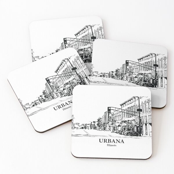 Item preview, Urbana - Illinois designed and sold by Lakeric Cityscapes.