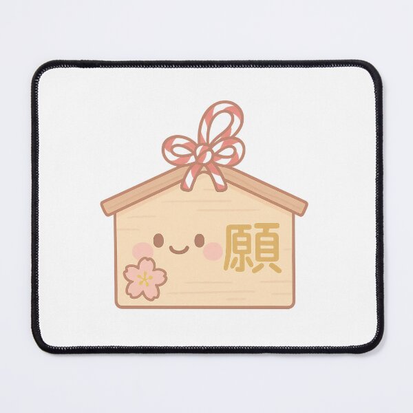 Item preview, Kawaii Ema – Wish-Granting Plaque (願) designed and sold by NipponPop.