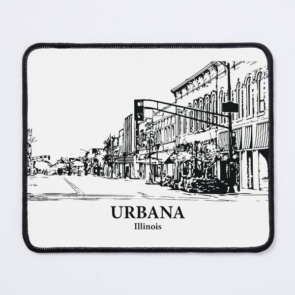Item preview, Urbana - Illinois designed and sold by Lakeric Cityscapes.