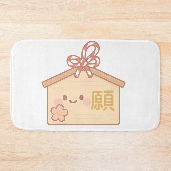 Item preview, Kawaii Ema – Wish-Granting Plaque (願) designed and sold by NipponPop.