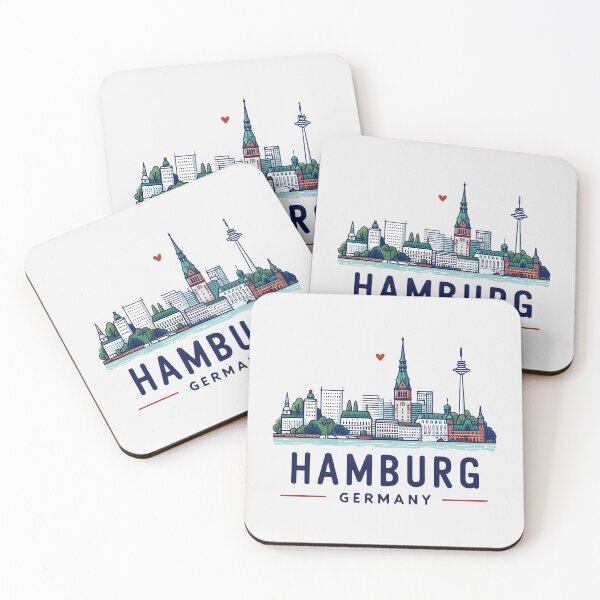 Item preview, Hamburg Germany  designed and sold by WanderlustCoCo.