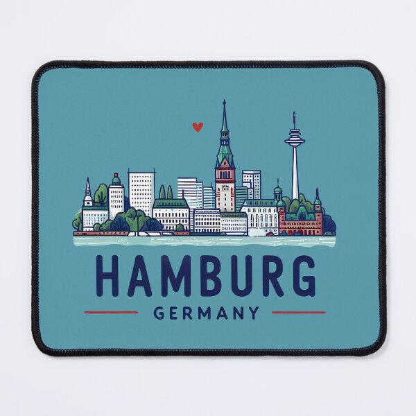 Item preview, Hamburg Germany  designed and sold by WanderlustCoCo.