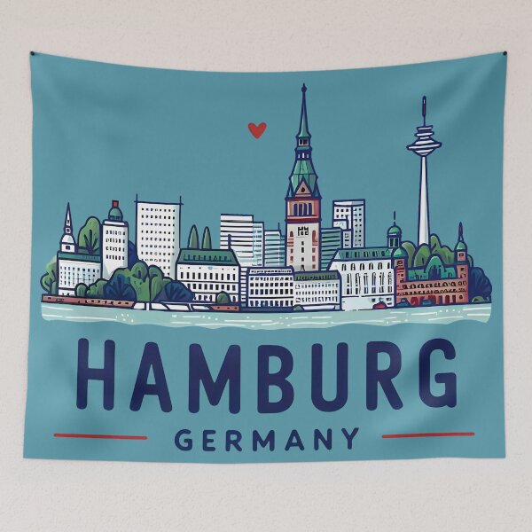 Item preview, Hamburg Germany  designed and sold by WanderlustCoCo.
