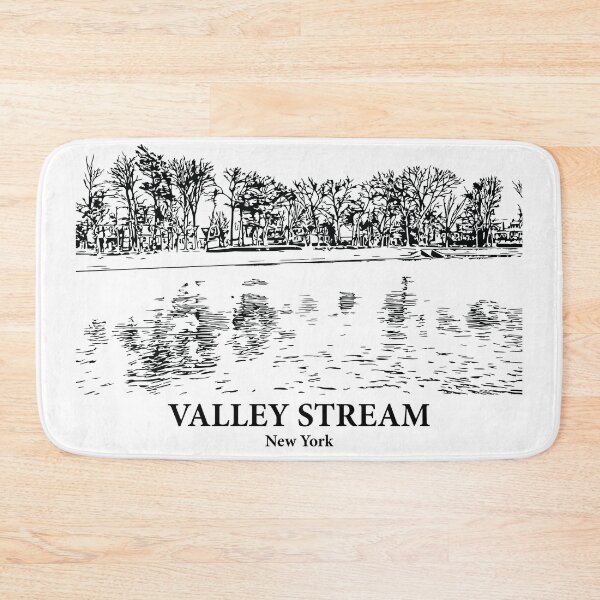 Item preview, Valley Stream - New York designed and sold by Lakeric Cityscapes.