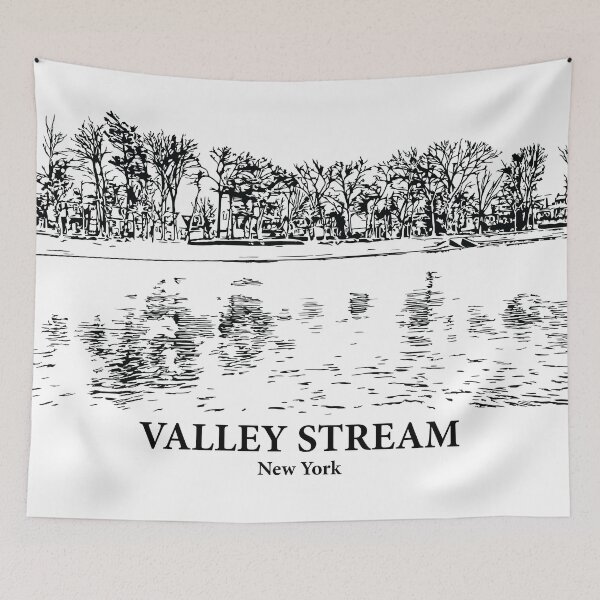 Item preview, Valley Stream - New York designed and sold by Lakeric Cityscapes.
