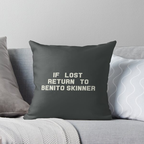 Item preview, If Lost Return to Benito Skinner Tee designed and sold by deluluhaze.