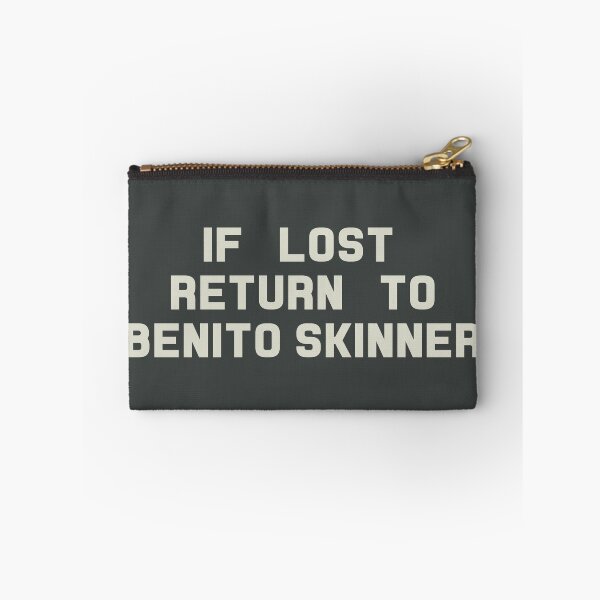 Item preview, If Lost Return to Benito Skinner Tee designed and sold by deluluhaze.