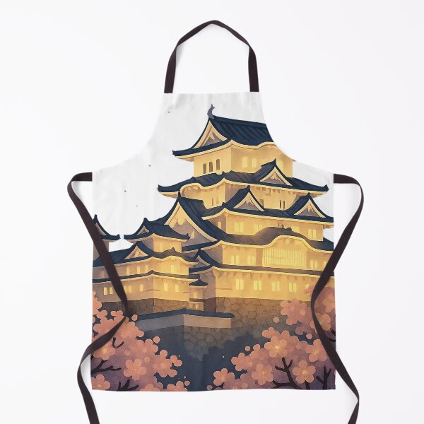 Item preview, Moonlit Himeji Castle – Sakura Night Glow designed and sold by NipponPop.