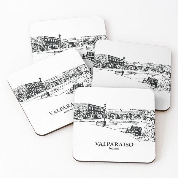 Item preview, Valparaiso - Indiana designed and sold by Lakeric Cityscapes.