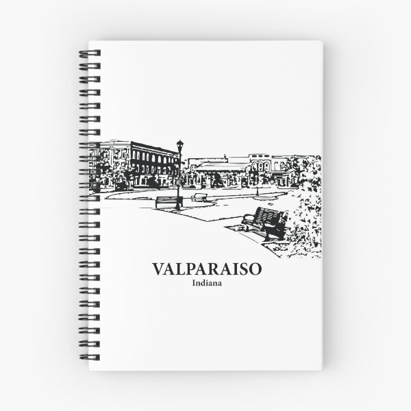 Item preview, Valparaiso - Indiana designed and sold by Lakeric Cityscapes.