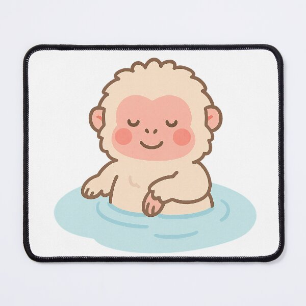 Item preview, Kawaii Snow Monkey – Onsen Relaxation designed and sold by NipponPop.