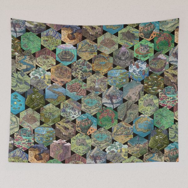 Item preview, Hexlands - A hexcrawling pattern designed and sold by Fernando Salvaterra.