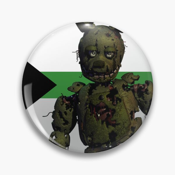 Item preview, springtrap demiromantic flag designed and sold by Kateshadowlion.