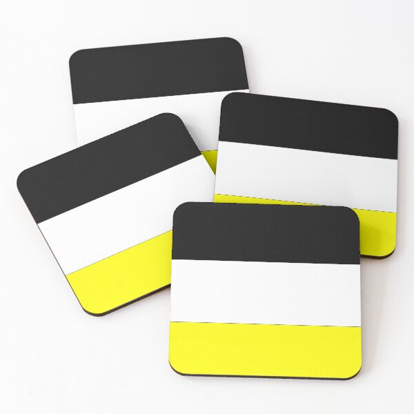 Item preview,  Garifuna Flag Pattern – Black, White & Yellow Cultural Design designed and sold by ezsketch25.