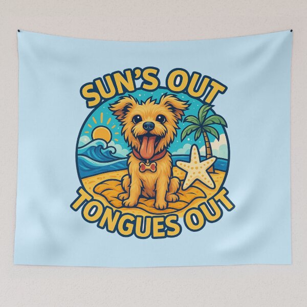 Item preview, Sun's Out Tongues Out designed and sold by DopamineBee.