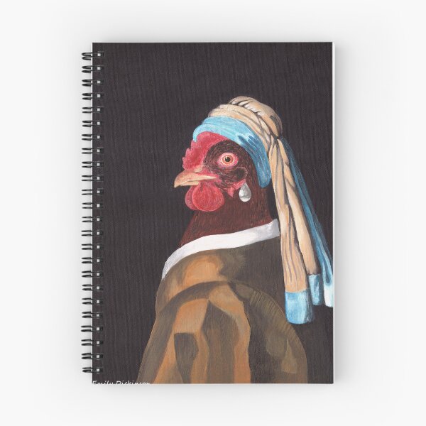 Item preview, Chicken With A Pearl Earring designed and sold by EmilyDucky.
