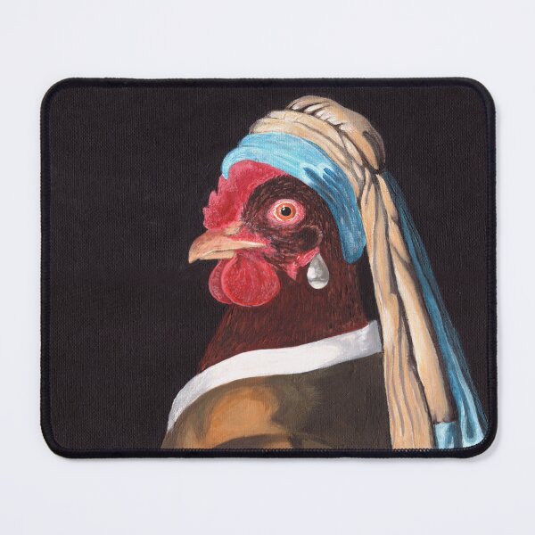 Item preview, Chicken With A Pearl Earring designed and sold by EmilyDucky.