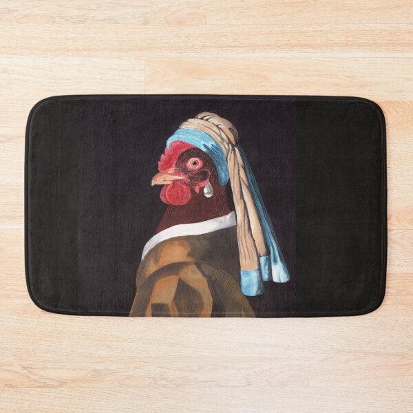 Item preview, Chicken With A Pearl Earring designed and sold by EmilyDucky.