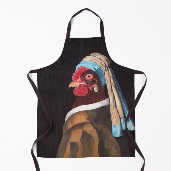Item preview, Chicken With A Pearl Earring designed and sold by EmilyDucky.