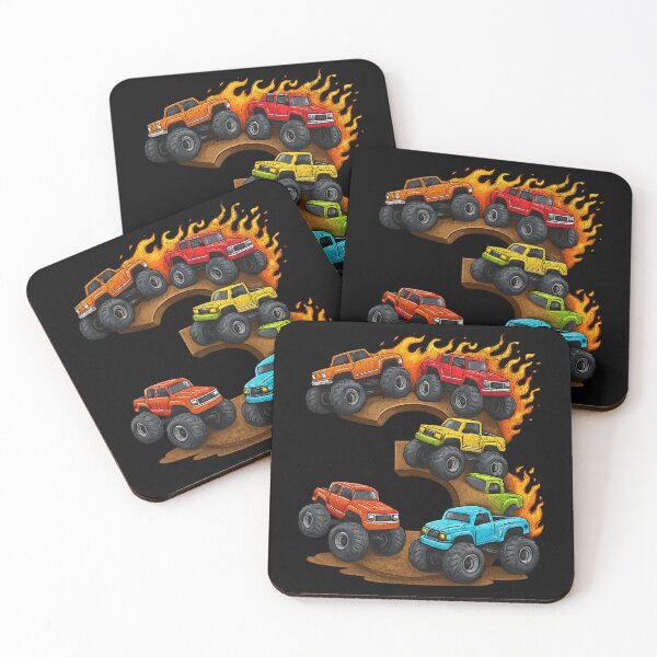 Item preview, 3 Year Old Monster Truck Boy Toddler 3rd Birthday Party Son Toddler designed and sold by BornBorn.