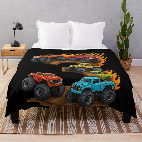 Item preview, 3 Year Old Monster Truck Boy Toddler 3rd Birthday Party Son Toddler designed and sold by BornBorn.