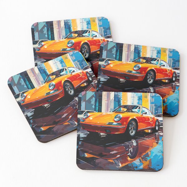 Item preview, Classic Sports Car In Vibrant Showroom With Sunlit Arches designed and sold by RevUpDesign.