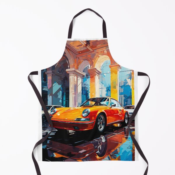 Item preview, Classic Sports Car In Vibrant Showroom With Sunlit Arches designed and sold by RevUpDesign.