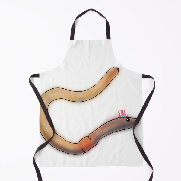 Item preview, Uncle Sam Worm – Funny Patriotic USA Creature designed and sold by Ashley’sAnimalz.