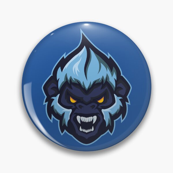 Item preview, Angry blue monkey designed and sold by MerlinWear.