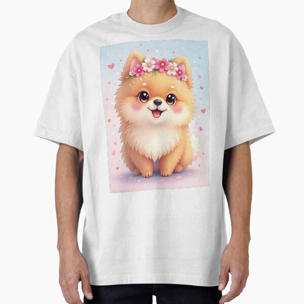 [RADINEO]★25SS★HAPPY POMERANIAN SHORT SLEEVE T-SHIRT mockup-ade52787_grande.jpg?v=