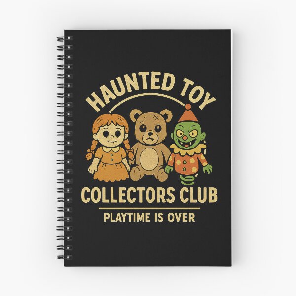 Item preview, Haunted Toy Collectors Club Creepy Doll Horror Parody designed and sold by Shirt-Face.