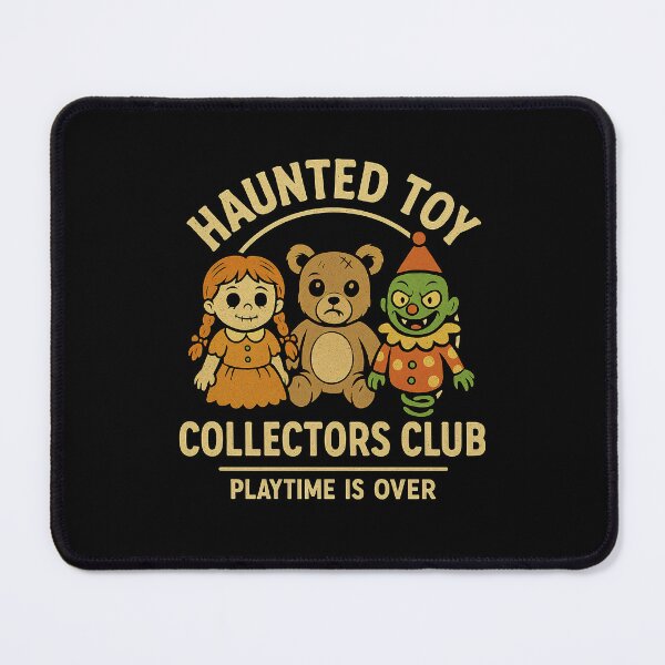 Item preview, Haunted Toy Collectors Club Creepy Doll Horror Parody designed and sold by Shirt-Face.