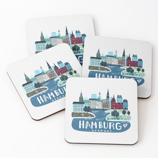 Item preview, Hamburg Germany  designed and sold by WanderlustCoCo.