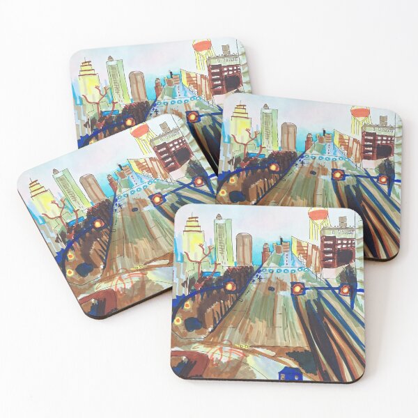Item preview, The City at Twilight designed and sold by openeyeddreams.