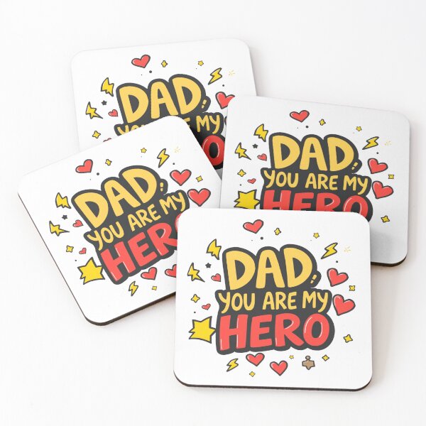 Item preview, Dad, You Are My Hero – Father's Day Design designed and sold by MiraLumeStudio.