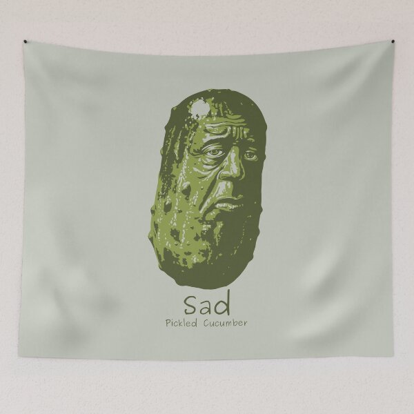 Item preview, Sad Pickled Cucumber designed and sold by nongengz.