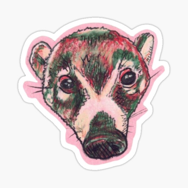Item preview, White Nose Coati designed and sold by juliana.rdiaz.
