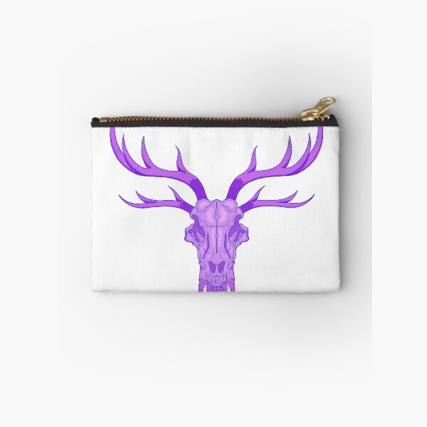 Item preview,  Four horned Monster Skull (Purple) designed and sold by Rotten Core Art.