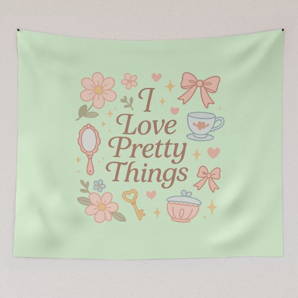 Item preview, I Love Pretty Things designed and sold by xmoudx.