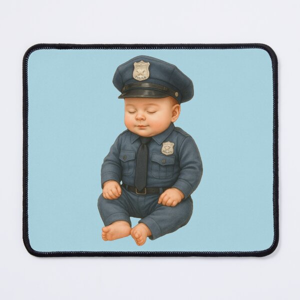 Item preview, Baby police officer designed and sold by DKP-AI.